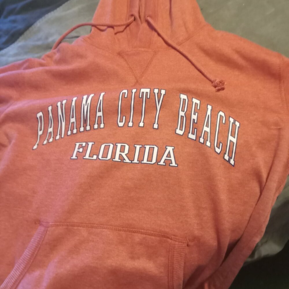 2 womens Panama Beach hoodies